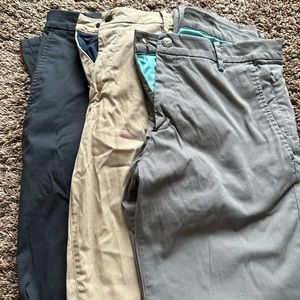 MENS BIRDDOG PANTS SIZE 32 LOT OF 3